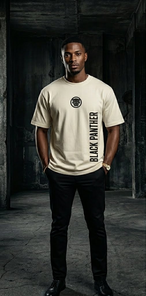 Wakanda Forever Ivory T-Shirt