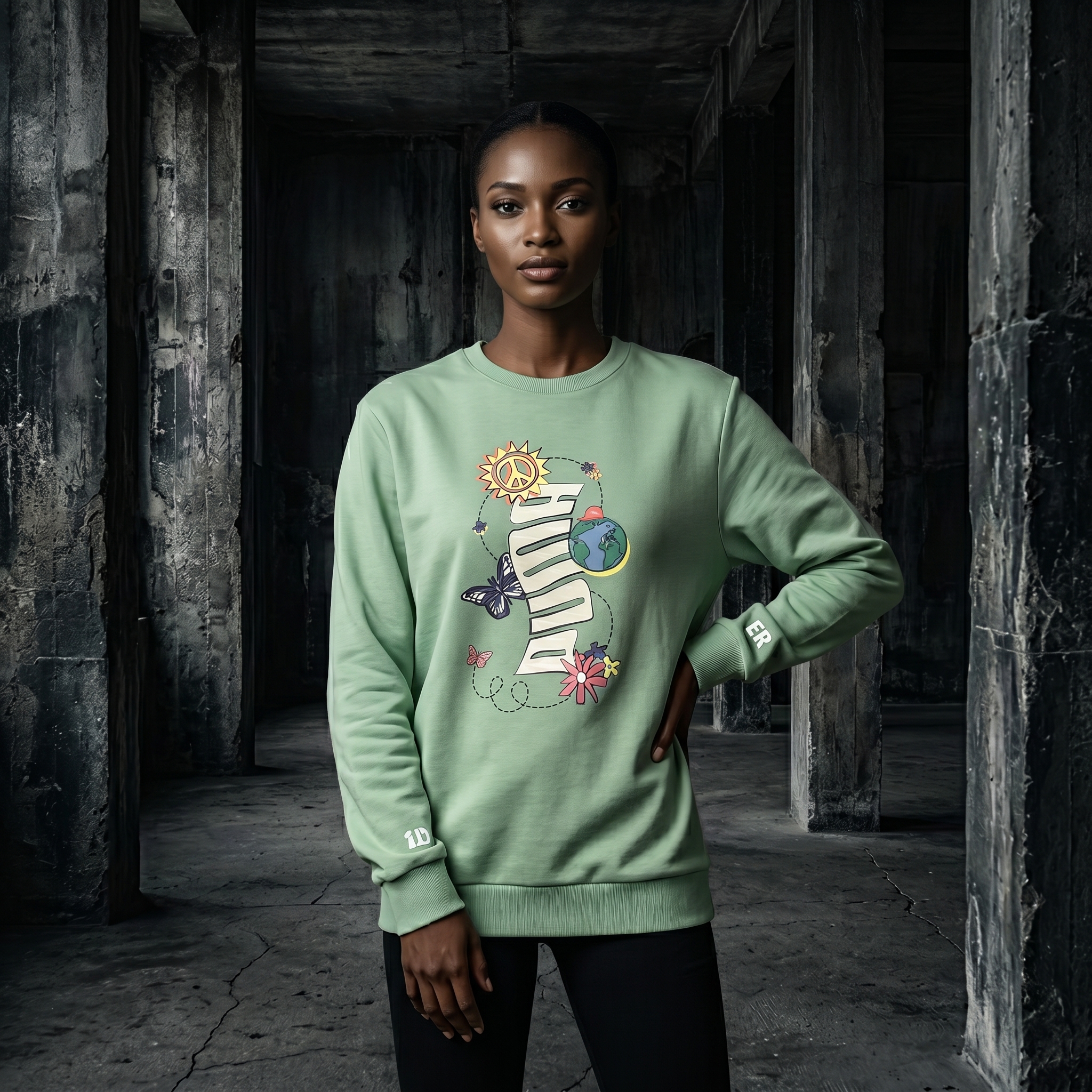 Puma Mint Earth Conservation Sweatshirt